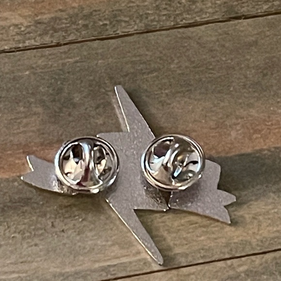 Girl Power Lapel Badass Pin Brooch, Inspirational message, Pink , Yellow Enamel - Picture 8 of 8